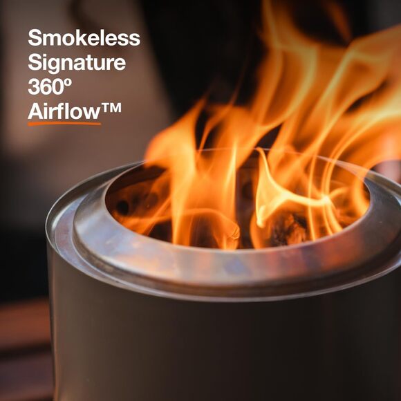 Solo Stove Mesa XL, 7 Inch Tabletop Fire Pit with Stand, Stainless Steel, 2.3lbs - Picture 3 of 8